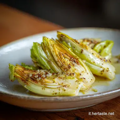 Cicoria alla Romana Ripassata: 25 Minuti Scheda ricetta