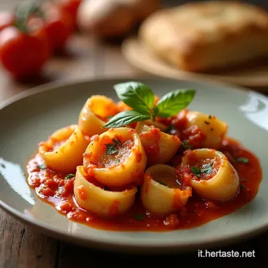 Conchiglioni Ripieni alla Napoletana Ricetta di Famiglia Scheda ricetta