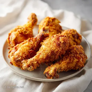 Cosce di Pollo Croccanti: Ricetta in Friggitrice ad Aria Scheda ricetta