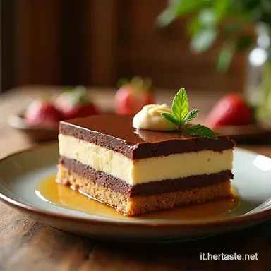 Crema al Cioccolato Semplice Per Torte La Ricetta Stabile e Vellutata Senza Panna Scheda ricetta