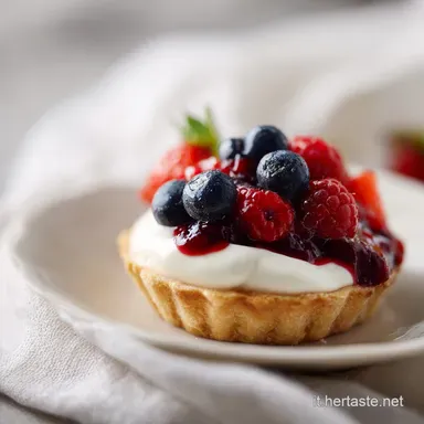 Crostata Con Panna Cotta: Cuore Vellutato Scheda ricetta