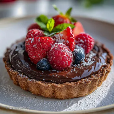 Crostata al Cioccolato in 40 Minuti Scheda ricetta