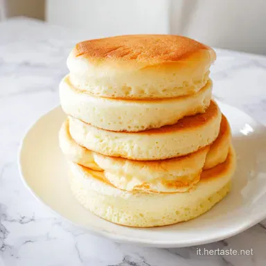 Fluffy Pancake Giapponesi in 25 Minuti Scheda ricetta