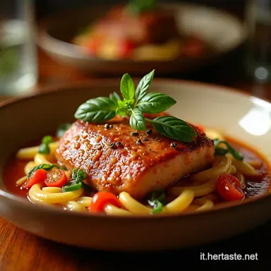 Fricand&ograve; Il Brasato Catalano con un Tocco dItalia Scheda ricetta