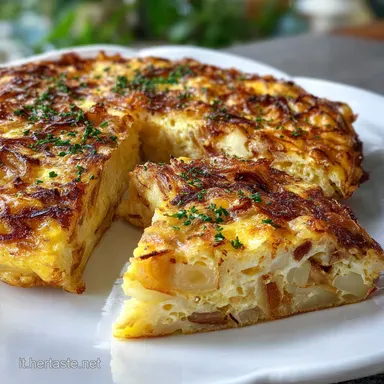 Frittata di Cipolle al Forno per 4 Persone Scheda ricetta