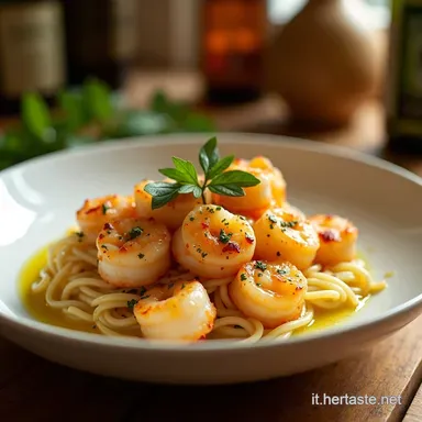 Gamberetti Aglio e Olio Sapore di Costa Scheda ricetta