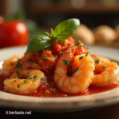 Gamberetti in Salsa Rosa La Ricetta Facile e Veloce per un Antipasto Perfetto Scheda ricetta