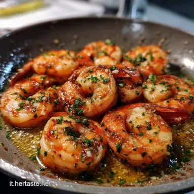 Gamberi in Padella Scottadito al Limone: Ricetta Veloce Scheda ricetta