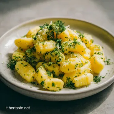 Gnocchi di Patate Ricetta Classica per 8 Porzioni Scheda ricetta