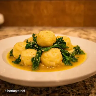 Ricetta Primi con Ricotta Gnudi di Spinaci Un Sogno Toscano Scheda ricetta
