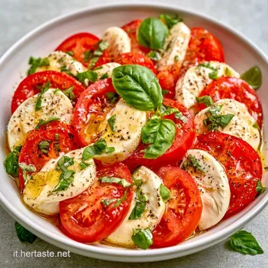 Insalata Caprese in 10 Minuti Scheda ricetta
