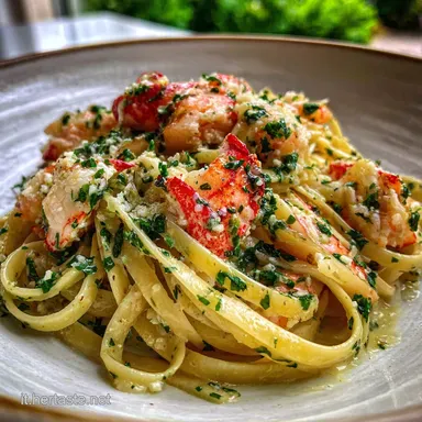 Ricetta Linguine agli Scampi per 4 Persone Scheda ricetta