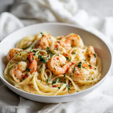 Linguine Con Scampi: Creazione Originale in 35 Minuti Scheda ricetta