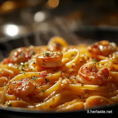 Pasta con i gamberetti la Ricetta Cremosa che non Li Fa Mai Gommosi Scheda ricetta