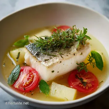 Minestrina di Pesce per 2 Persone Scheda ricetta