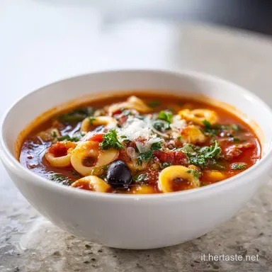 Migliore Ricetta del Minestrone Copycat per 6 Porzioni Scheda ricetta