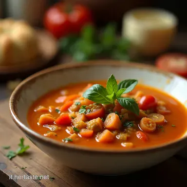 Minestrone di Verdure della Nonna Ricetta Facile e Saporita Scheda ricetta
