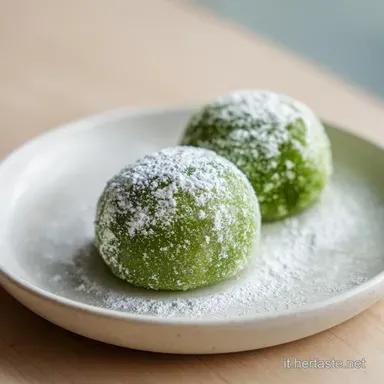Ricetta Mochi Matcha Celestiale in 20 Minuti Scheda ricetta