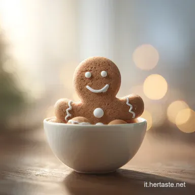 Omino di Pan di Zenzero: Ricetta Artigianale in 52 Minuti Scheda ricetta