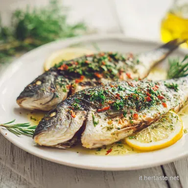 Orata al Forno: Guida alla Cottura Perfetta in 40 Minuti Scheda ricetta