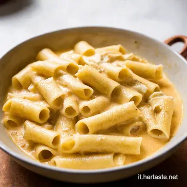 Paccheri alla Crema di Burrata Ricetta Cremosa e Golosa Scheda ricetta