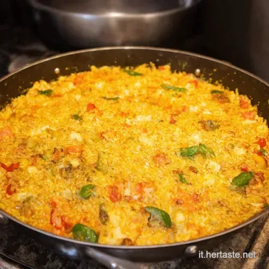 Paella Ricetta di Casa Mia Un Assaggio di Valencia Scheda ricetta