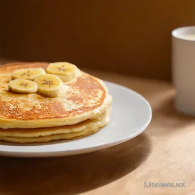 Pancake alla Banana Buongiorno Sole La Ricetta Felice Scheda ricetta