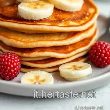 Pancakes alla Banana: La Ricetta del Risveglio Perfetto! Scheda ricetta