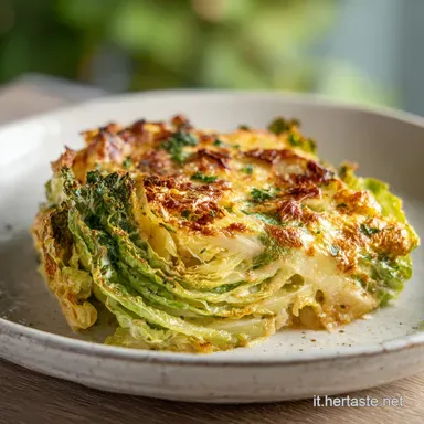 Parmigiana di Verza Veloce per 4 Persone Scheda ricetta