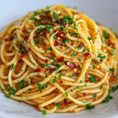 Pasta Aglio Olio Peperoncino Vellutata Scheda ricetta