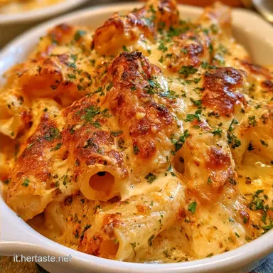 Pasta Bianca Senza Besciamella per 4