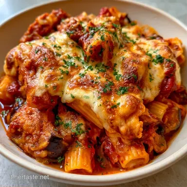 Pasta Al Forno Con Melanzane e Provola Scheda ricetta