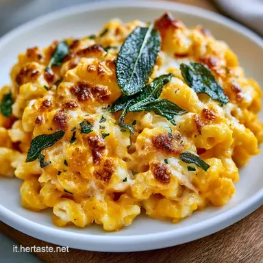 Pasta Al Forno Con Zucca Cremosa Scheda ricetta