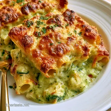 Pasta Al Forno Con Zucchine per 4 Persone Scheda ricetta