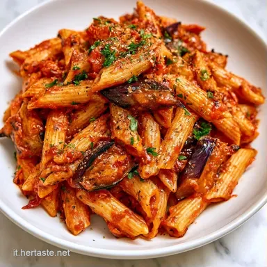Pasta Al Forno Con Melanzane Alla per 5 Scheda ricetta