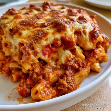 Pasta Al Forno Napoletana: 8 Porzioni Scheda ricetta