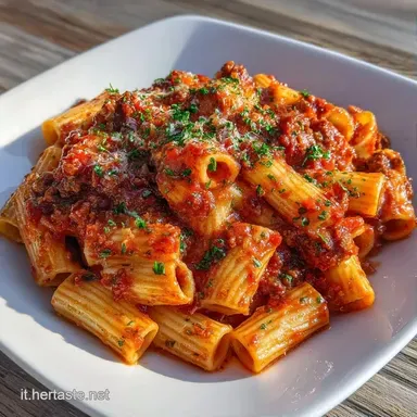 Pasta Al Forno Salvacena per 4 Persone Scheda ricetta