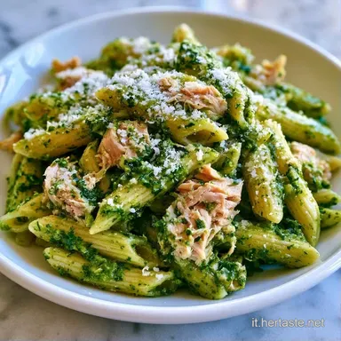 Pasta Al Pesto E Tonno in 20 Minuti Scheda ricetta