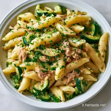 Pasta Al Tonno E Zucchine Cremosa Scheda ricetta