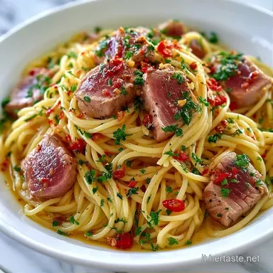 Pasta Al Tonno Fresco in 30 Minuti Scheda ricetta
