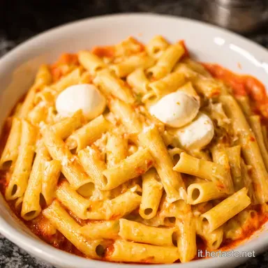 Pasta alla Mozzarella Perfetta Ricetta Facile e Filante Scheda ricetta