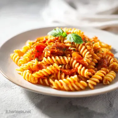 Pasta alla Napoletana: Ricetta per 4 Persone in 20 Minuti Scheda ricetta