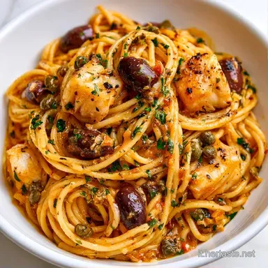 Pasta Con Baccal&agrave; Cannavacciuolo per 4 Scheda ricetta