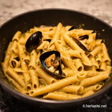 Pasta con Cozze e Vongole: Un Classico Italiano Facile Scheda ricetta