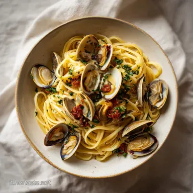 Pasta con Vongole Surgelate: Ricetta in 20 Minuti Scheda ricetta
