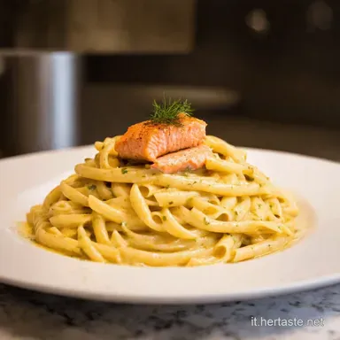 Ricette Pasta con Salmone Affumicato Cremosa e Facile Scheda ricetta