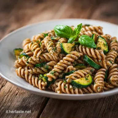 Pasta Fredda Leggera Estiva con Zucchine Scheda ricetta