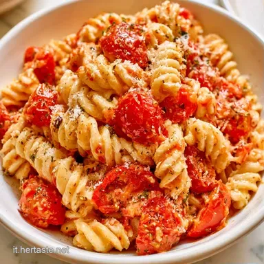 Pasta Fredda Ricotta Pomodorini per 4 Scheda ricetta
