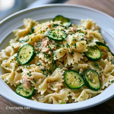 Pasta Fredda Tonno e Zucchine per 4 Scheda ricetta