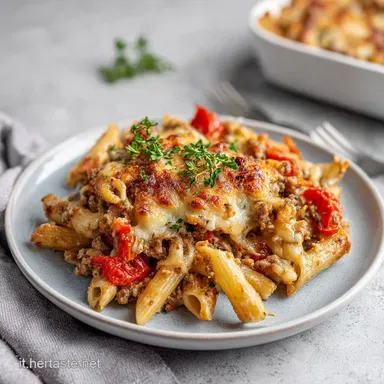 Pasta 'Ncaciata Messinese per 6 porzioni Scheda ricetta